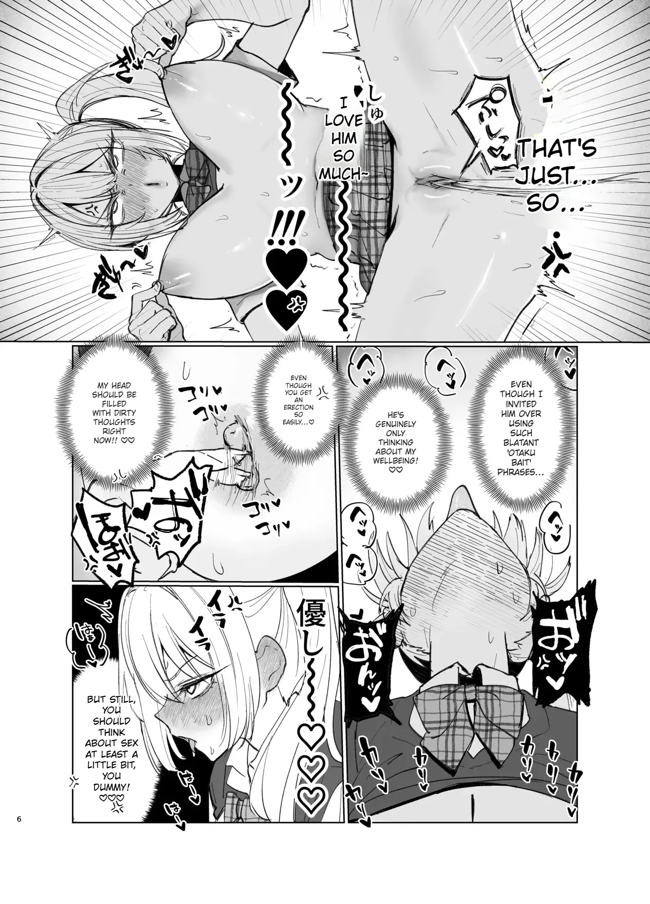 Ryou Kataomoi ga Minoranai Gyaru-san wa Iramura Chikunii ga Tomaranai! 2 page 6