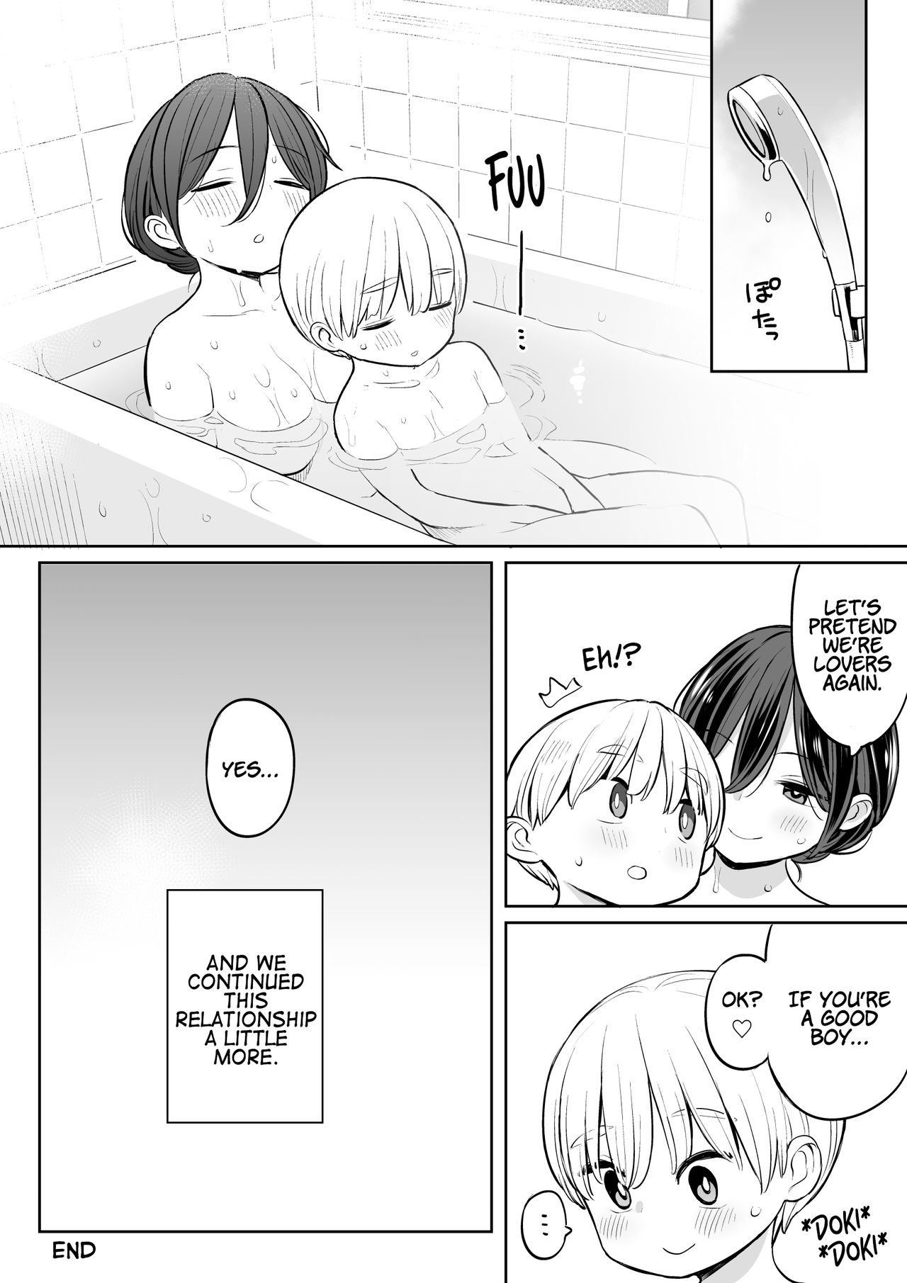 Ryouta-kun Ejaculated for the First Time using His Stepmom page 38