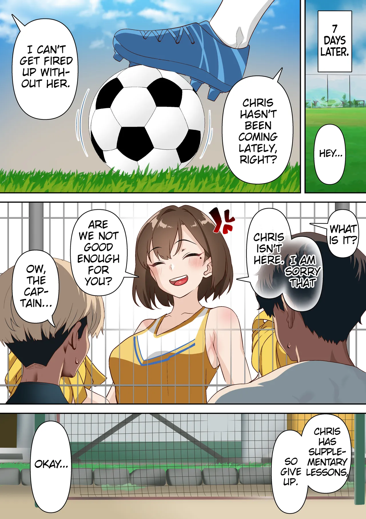 Ryuugakusei Chris no Saimin Dosukebe Ibunka Kouryuu page 43