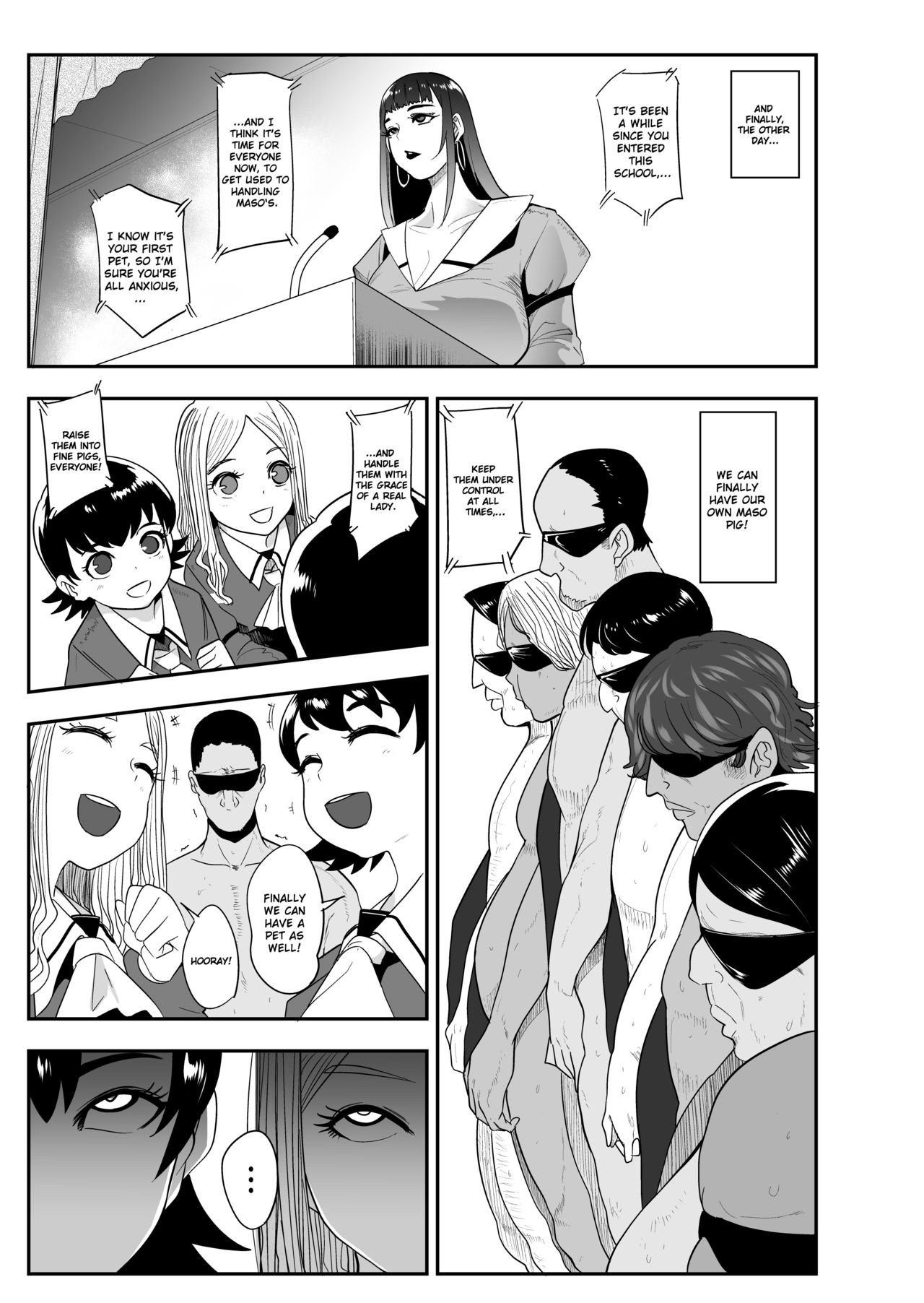 S Academy ~Young Ladies Training Masochistic Men~ page 20