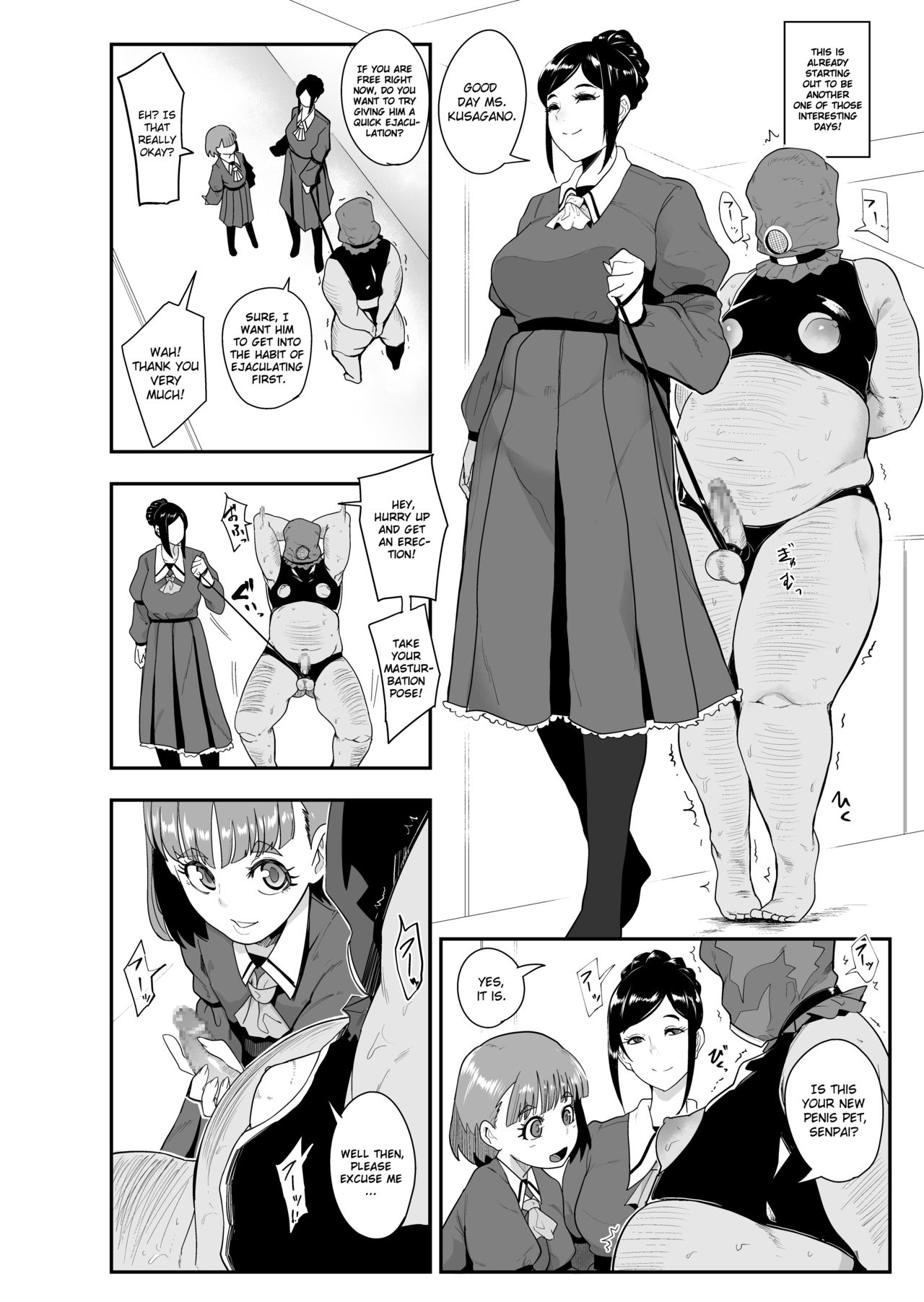 S Academy ~Young Ladies Training Masochistic Men~ page 3