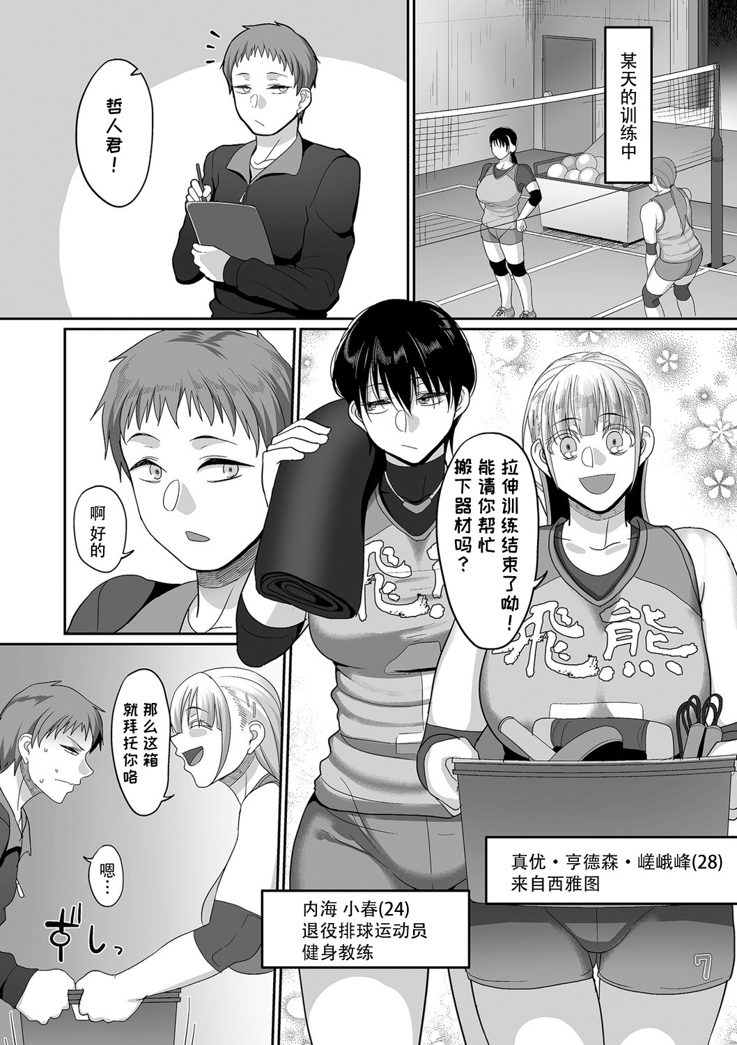 S-ken K-shi Shakaijin Joshi Volleyball Circle no Jijou 1-16 【Chinese】 page 109