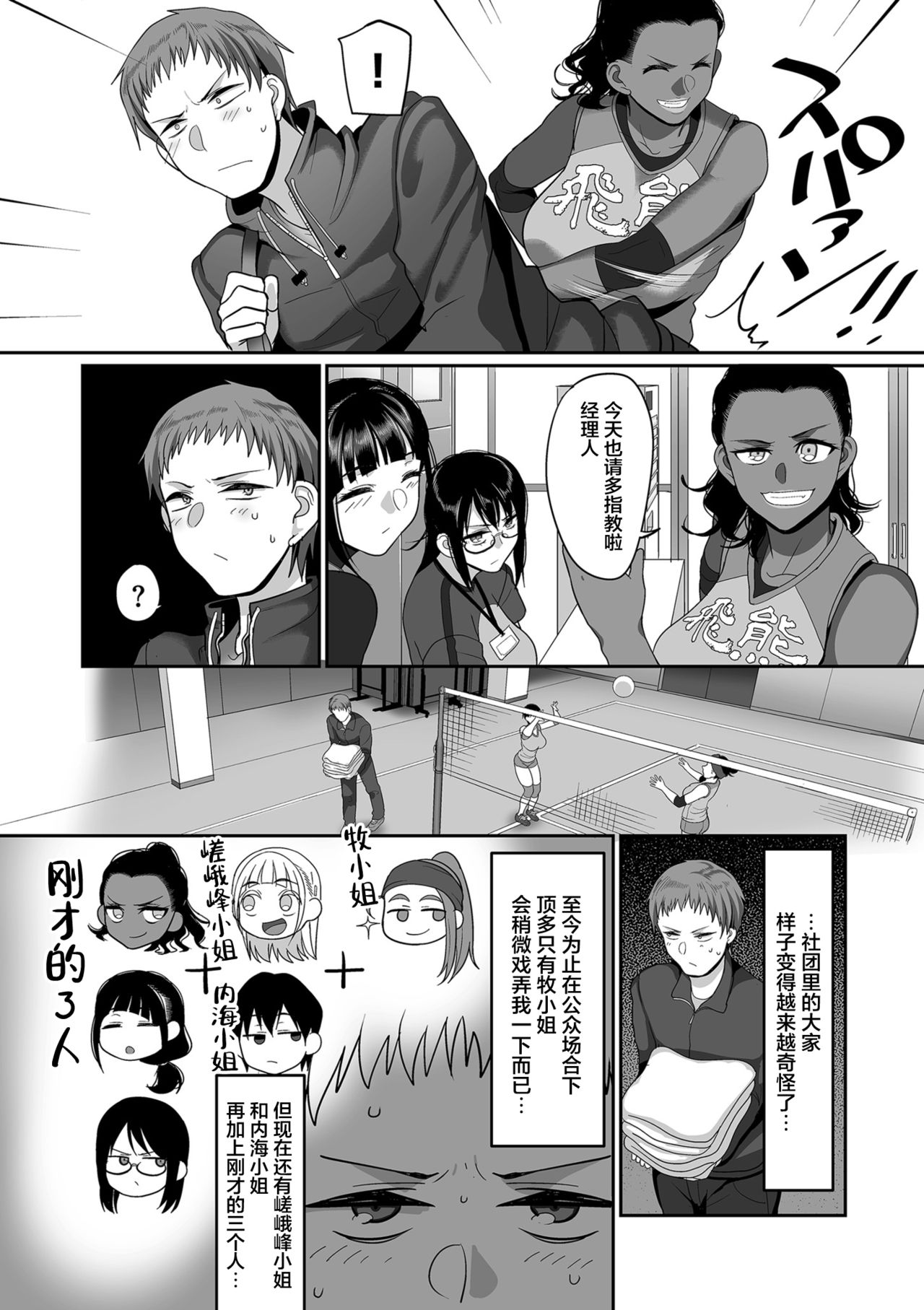 S-ken K-shi Shakaijin Joshi Volleyball Circle no Jijou 1-16 【Chinese】 page 130