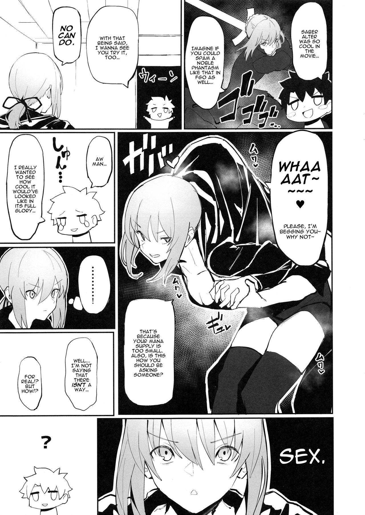 Saber Alter to Maryoku Kyoukyuu page 2