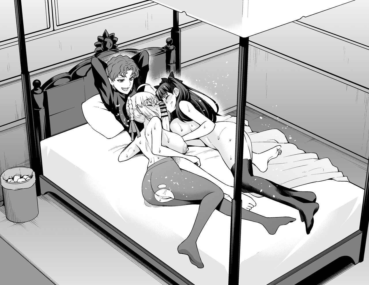 Saber & Rin, Shinji to Uwaki Sex Suru page 23