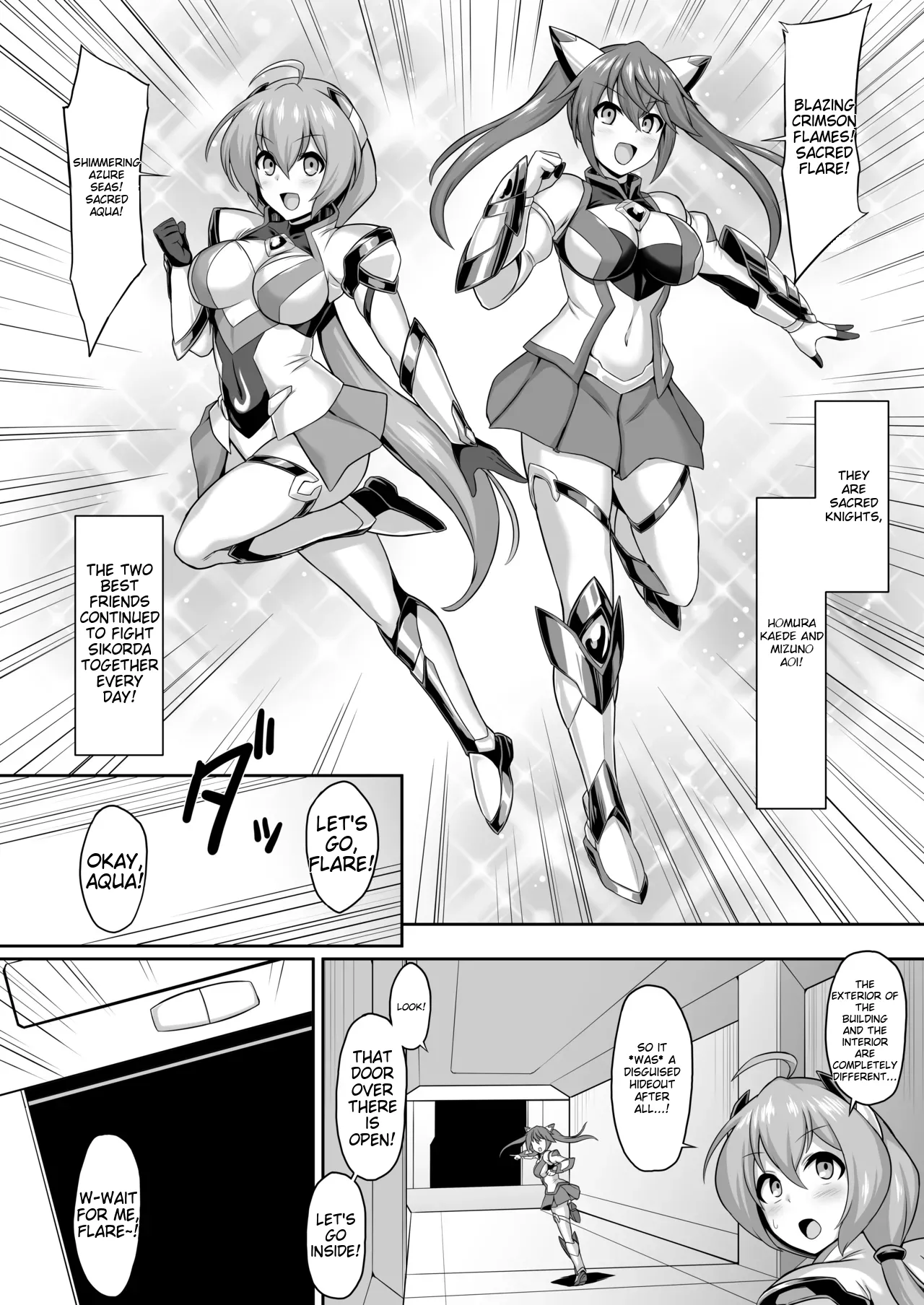 Sacred Flare & Aqua - The Plan to Degrade Combatants and Destroy Their Dignity page 4