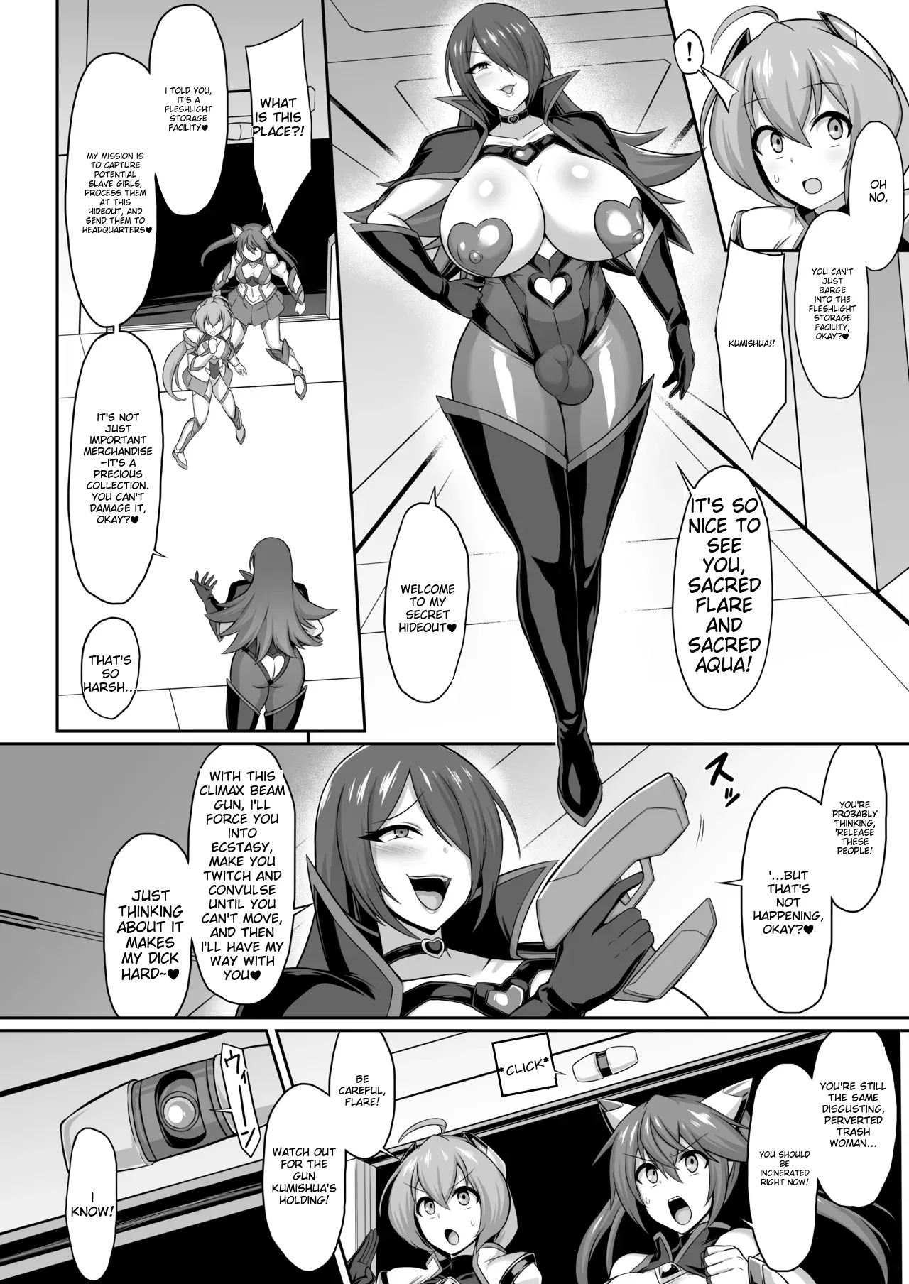 Sacred Flare & Aqua - The Plan to Degrade Combatants and Destroy Their Dignity page 6