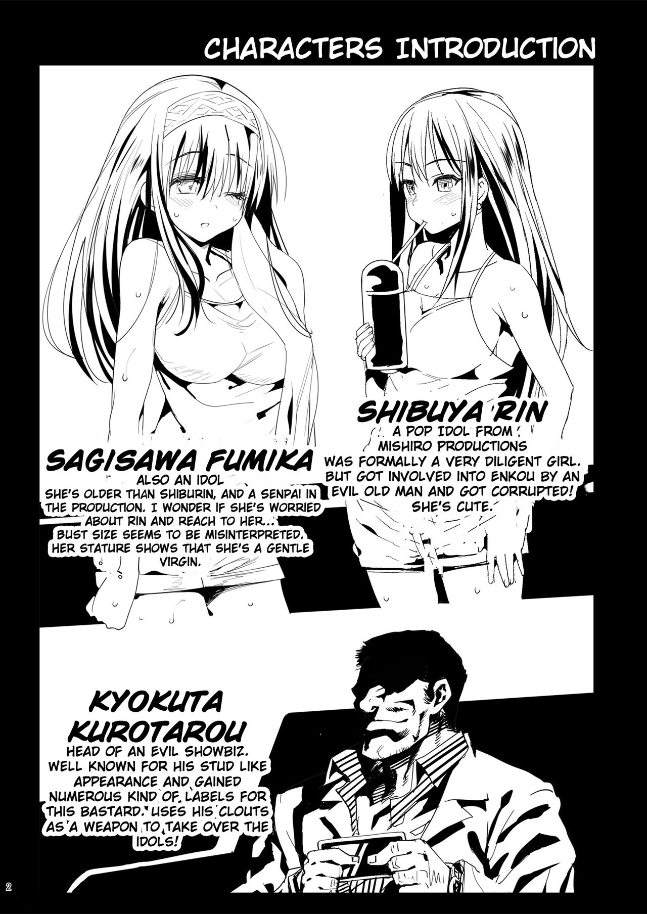 Sagisawa Fumika, Ochiru ~Ossan ga Idol to Enkou Sex~ page 4