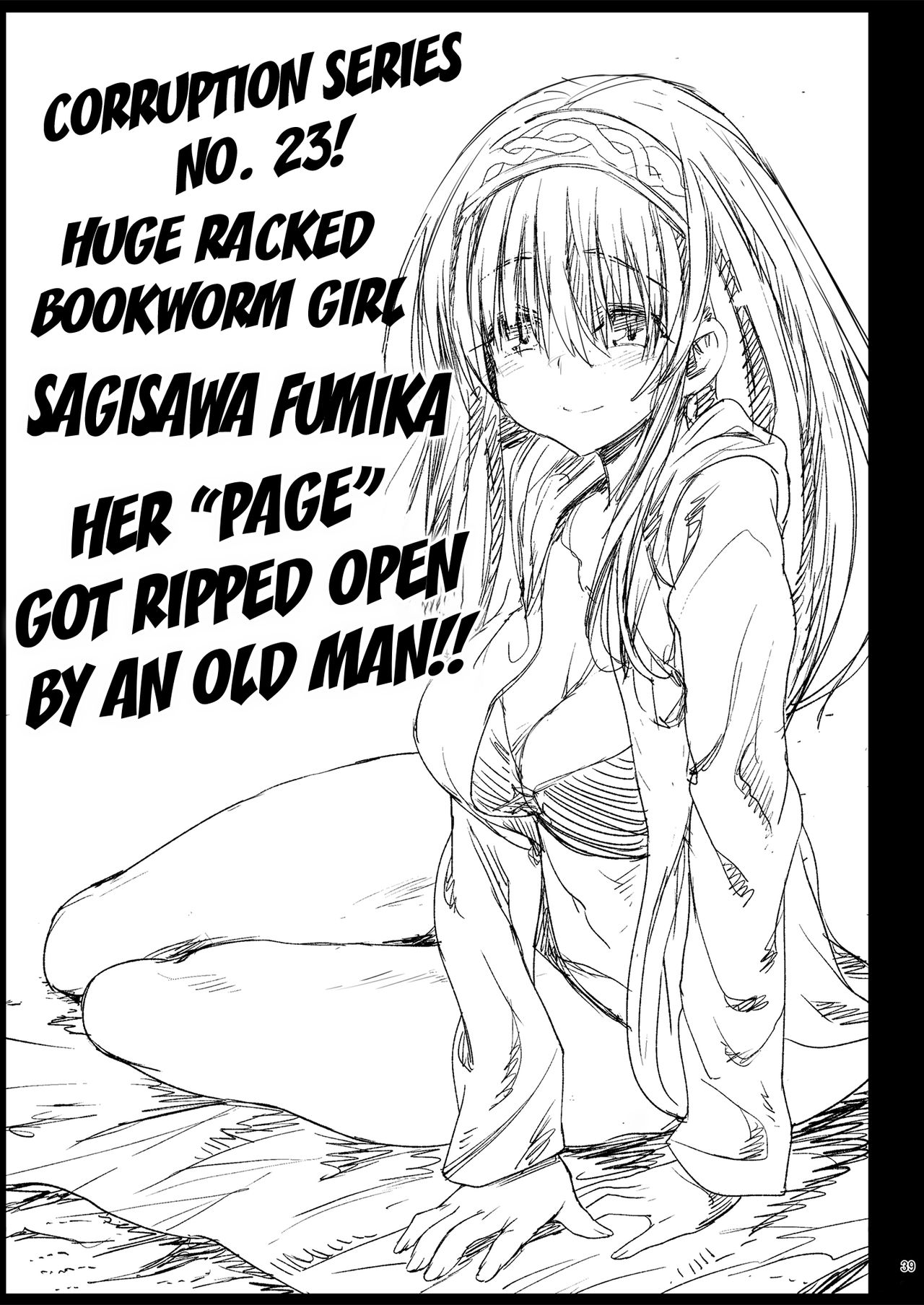 Sagisawa Fumika, Ochiru ~Ossan ga Idol to Enkou Sex~ page 42