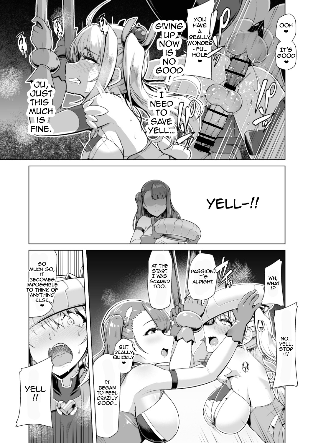 Saiin Curriculum 2 - Futanari Tomoochi Mahou Shoujo Kaizou Keikaku page 12