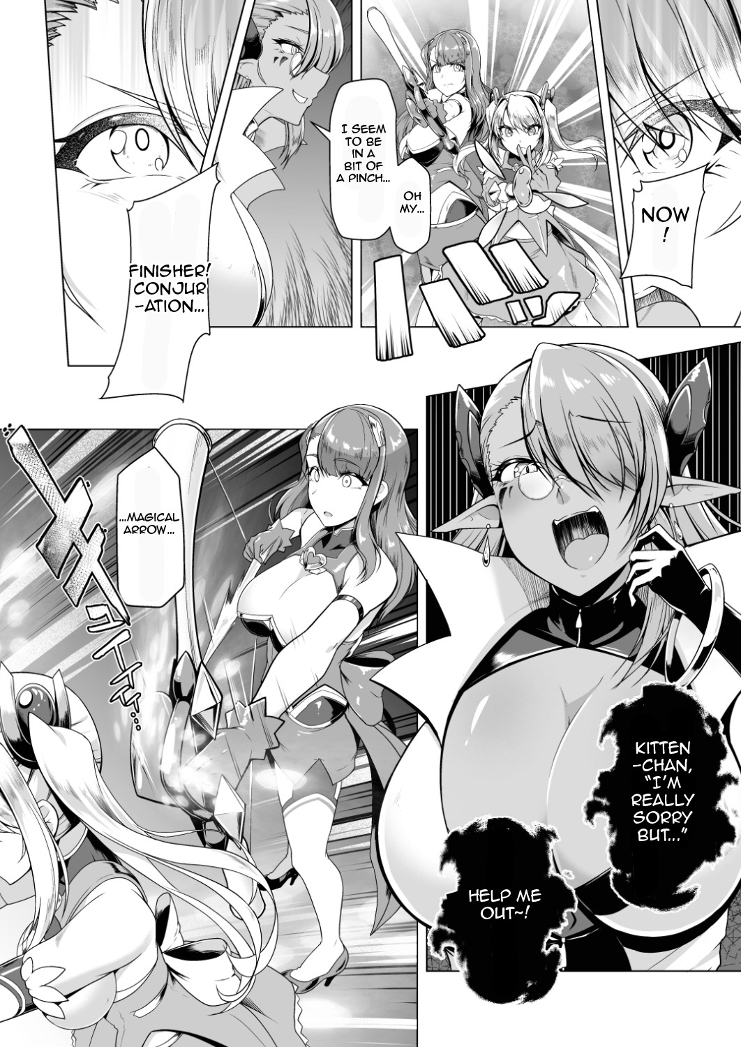 Saiin Curriculum 2 - Futanari Tomoochi Mahou Shoujo Kaizou Keikaku page 5