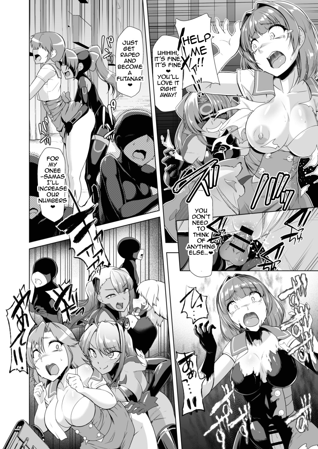 Saiin Curriculum 2 - Futanari Tomoochi Mahou Shoujo Kaizou Keikaku page 39