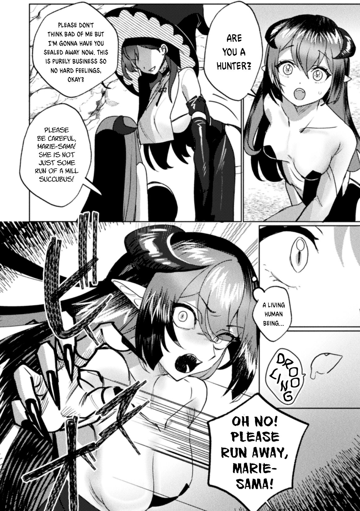 Saikyou Majutsushi VS Koui Succubus, Gachi Yuri Taiman Battle page 4