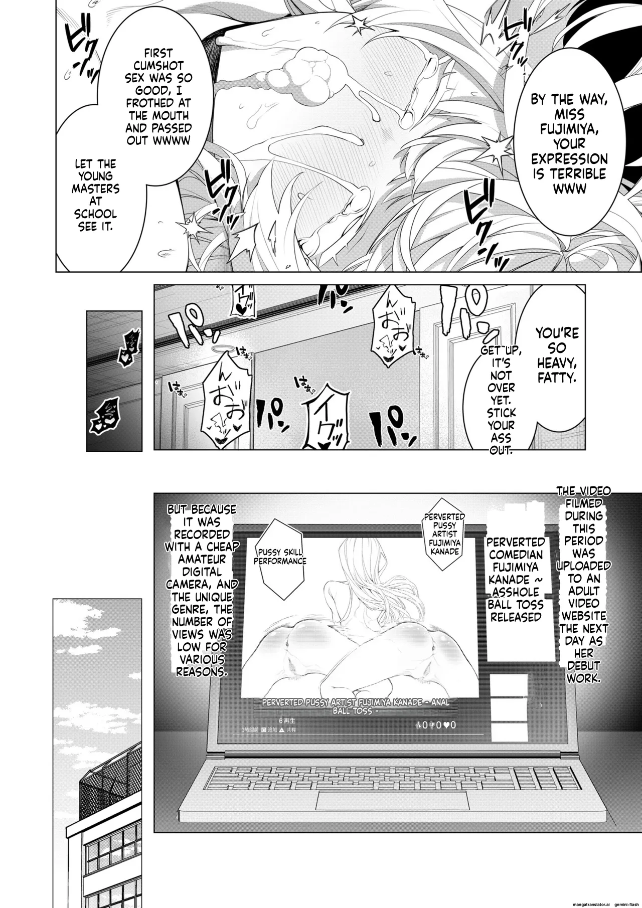 Saimin Appli de! ~Chou Cool! Tensai Half Ojou-sama ni Hentai Omanko Geinin to Shite AV Haishin Sasete Mita~ page 23