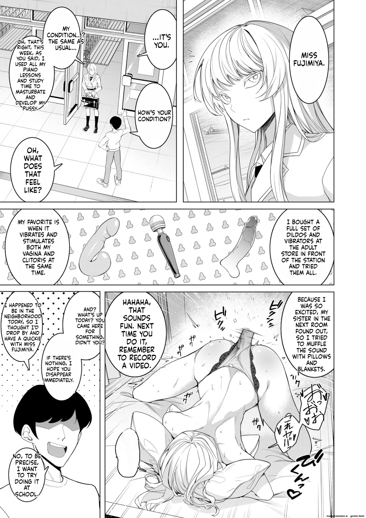 Saimin Appli de! ~Chou Cool! Tensai Half Ojou-sama ni Hentai Omanko Geinin to Shite AV Haishin Sasete Mita~ page 24