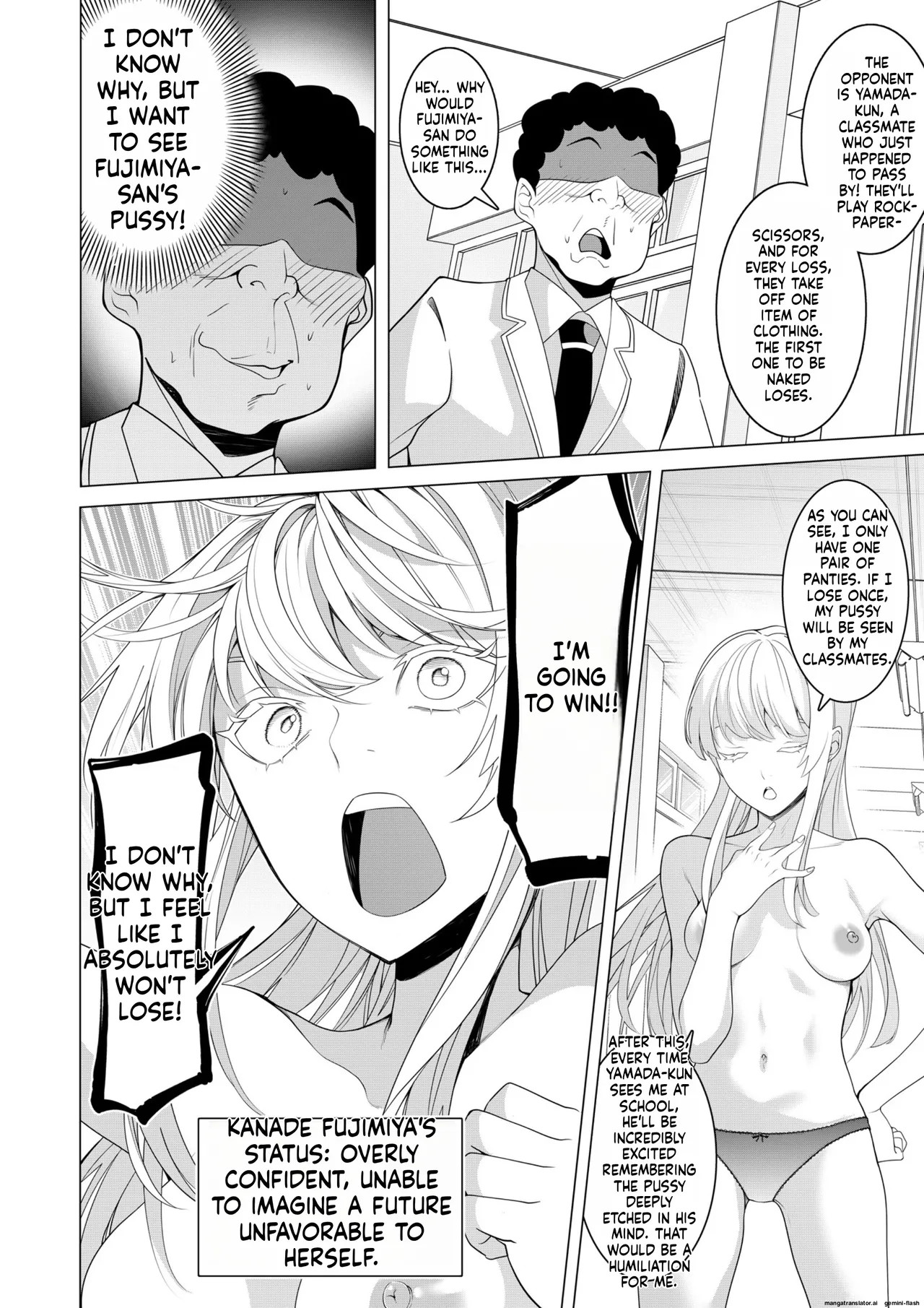 Saimin Appli de! ~Chou Cool! Tensai Half Ojou-sama ni Hentai Omanko Geinin to Shite AV Haishin Sasete Mita~ page 27