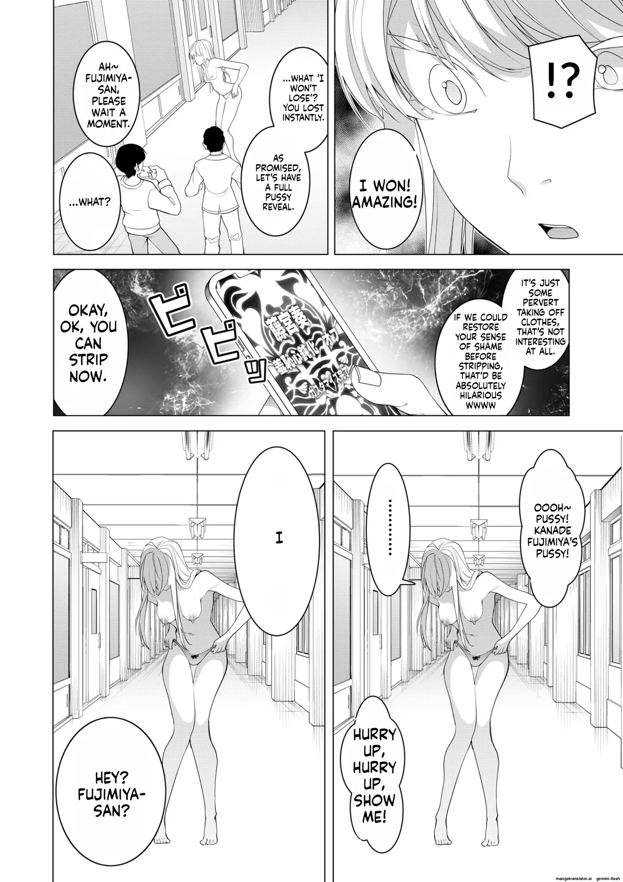 Saimin Appli de! ~Chou Cool! Tensai Half Ojou-sama ni Hentai Omanko Geinin to Shite AV Haishin Sasete Mita~ page 29