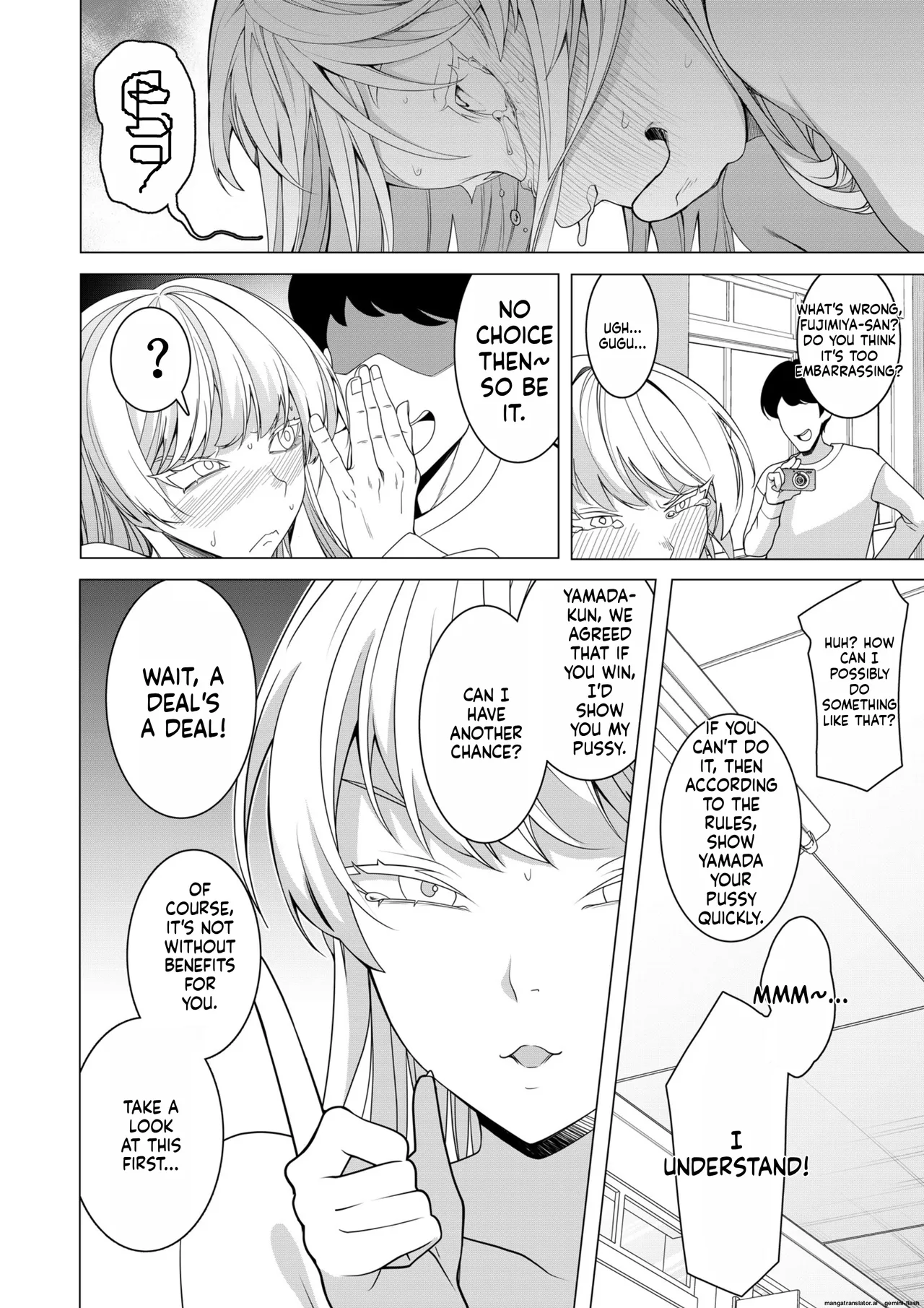 Saimin Appli de! ~Chou Cool! Tensai Half Ojou-sama ni Hentai Omanko Geinin to Shite AV Haishin Sasete Mita~ page 31