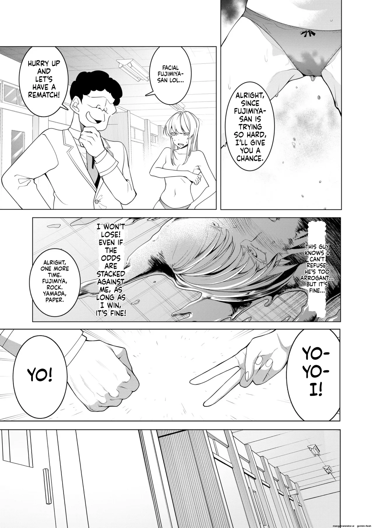 Saimin Appli de! ~Chou Cool! Tensai Half Ojou-sama ni Hentai Omanko Geinin to Shite AV Haishin Sasete Mita~ page 34