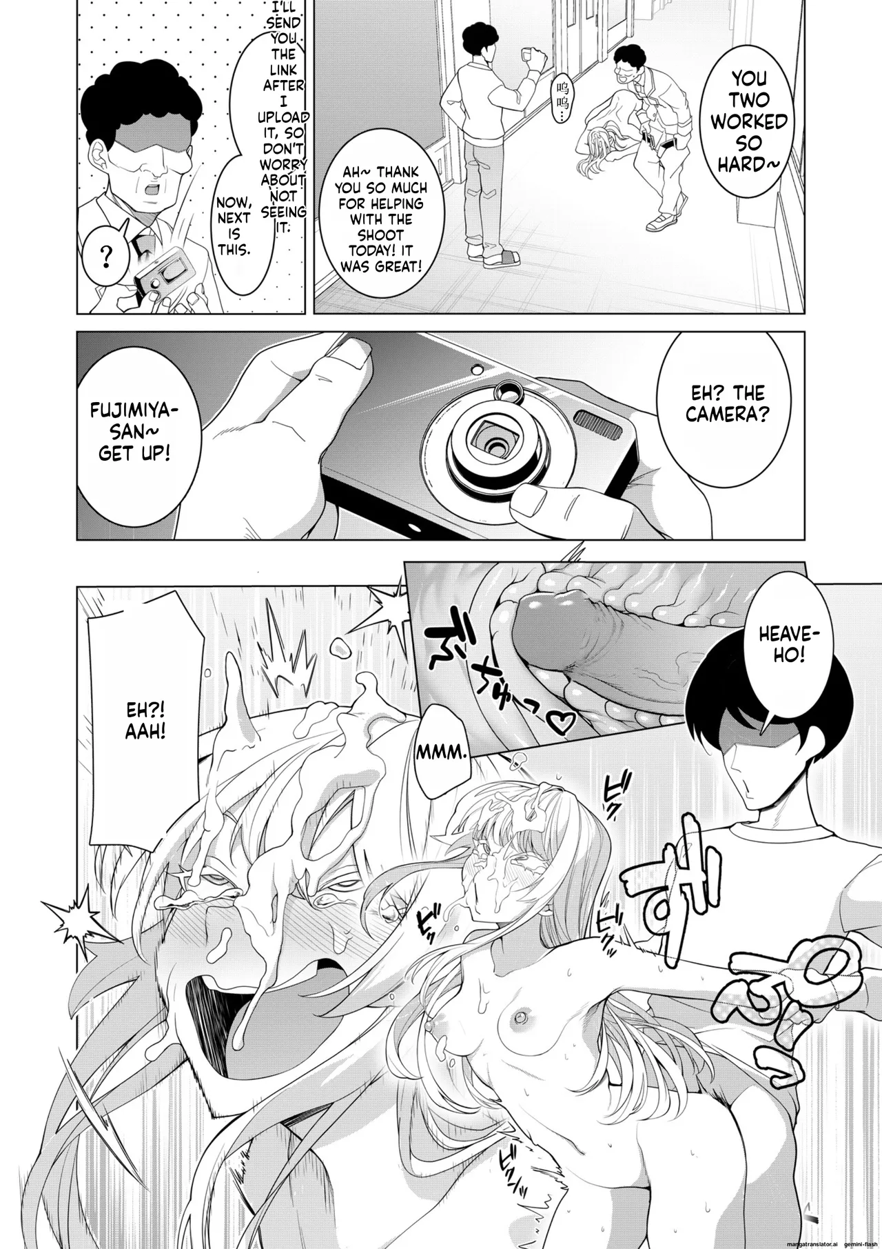 Saimin Appli de! ~Chou Cool! Tensai Half Ojou-sama ni Hentai Omanko Geinin to Shite AV Haishin Sasete Mita~ page 39
