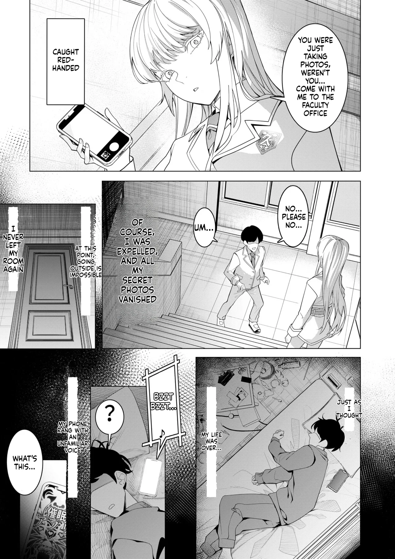 Saimin Appli de! ~Chou Cool! Tensai Half Ojou-sama ni Hentai Omanko Geinin to Shite AV Haishin Sasete Mita~ page 4