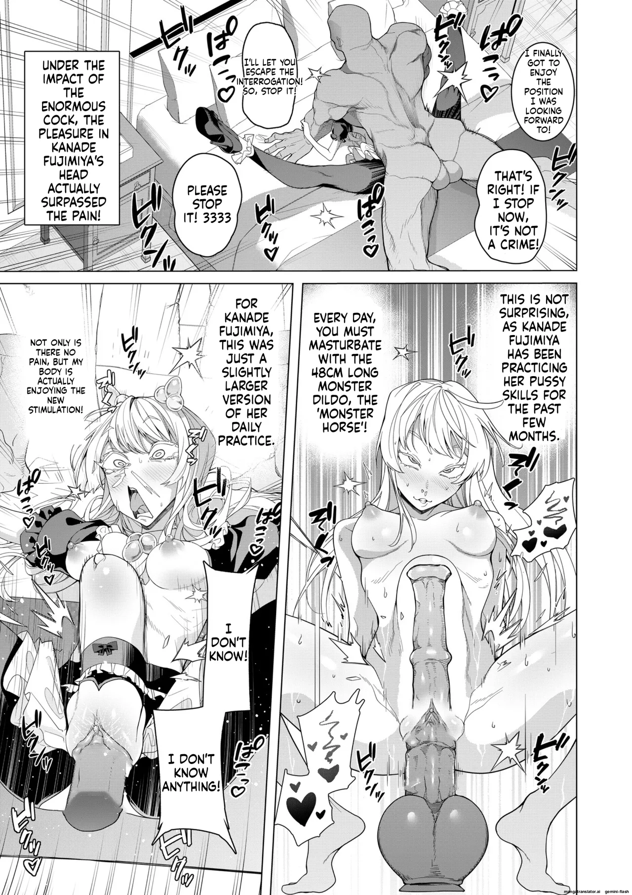 Saimin Appli de! ~Chou Cool! Tensai Half Ojou-sama ni Hentai Omanko Geinin to Shite AV Haishin Sasete Mita~ page 50