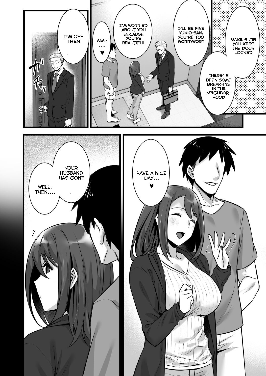 Saimin Kisei Kazoku ~Joushiki Kaihen, Kazoku ni Natte Otto Kounin no Hitozuma Saimin Sex~ page 6