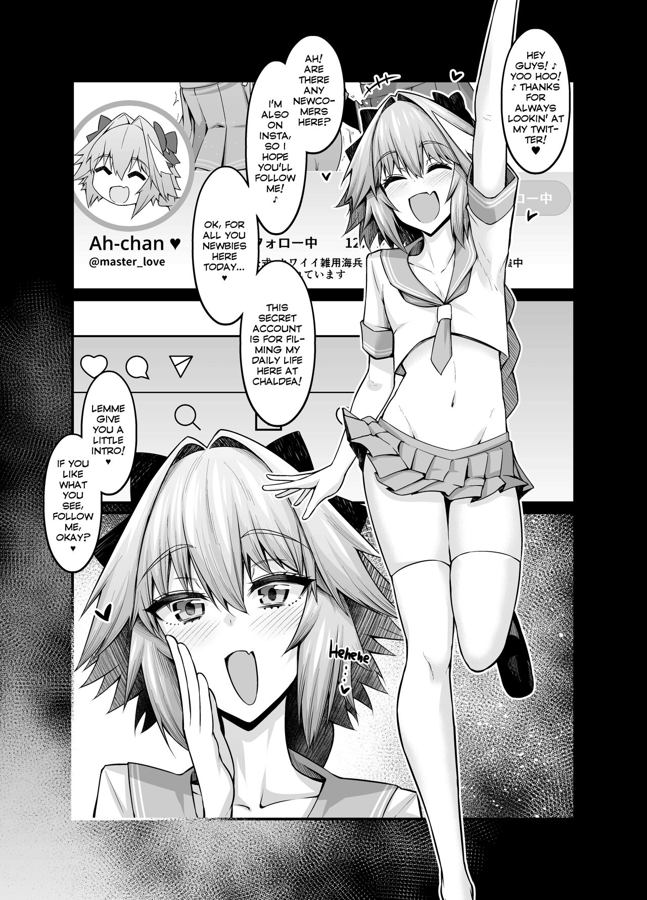 Sao-yaku Astolfo-kyun ga Onna Eirei to Etchi shimakuru hon page 3