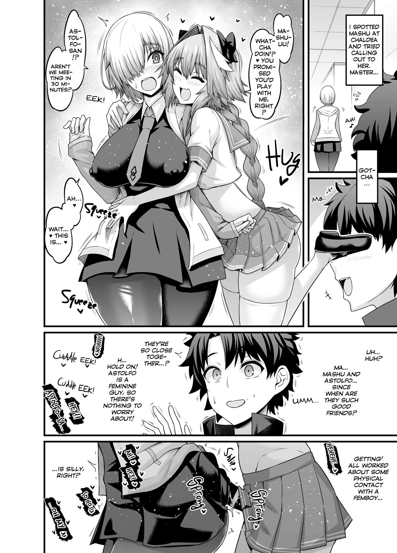 Sao-yaku Astolfo-kyun ga Onna Eirei to Etchi shimakuru hon page 4