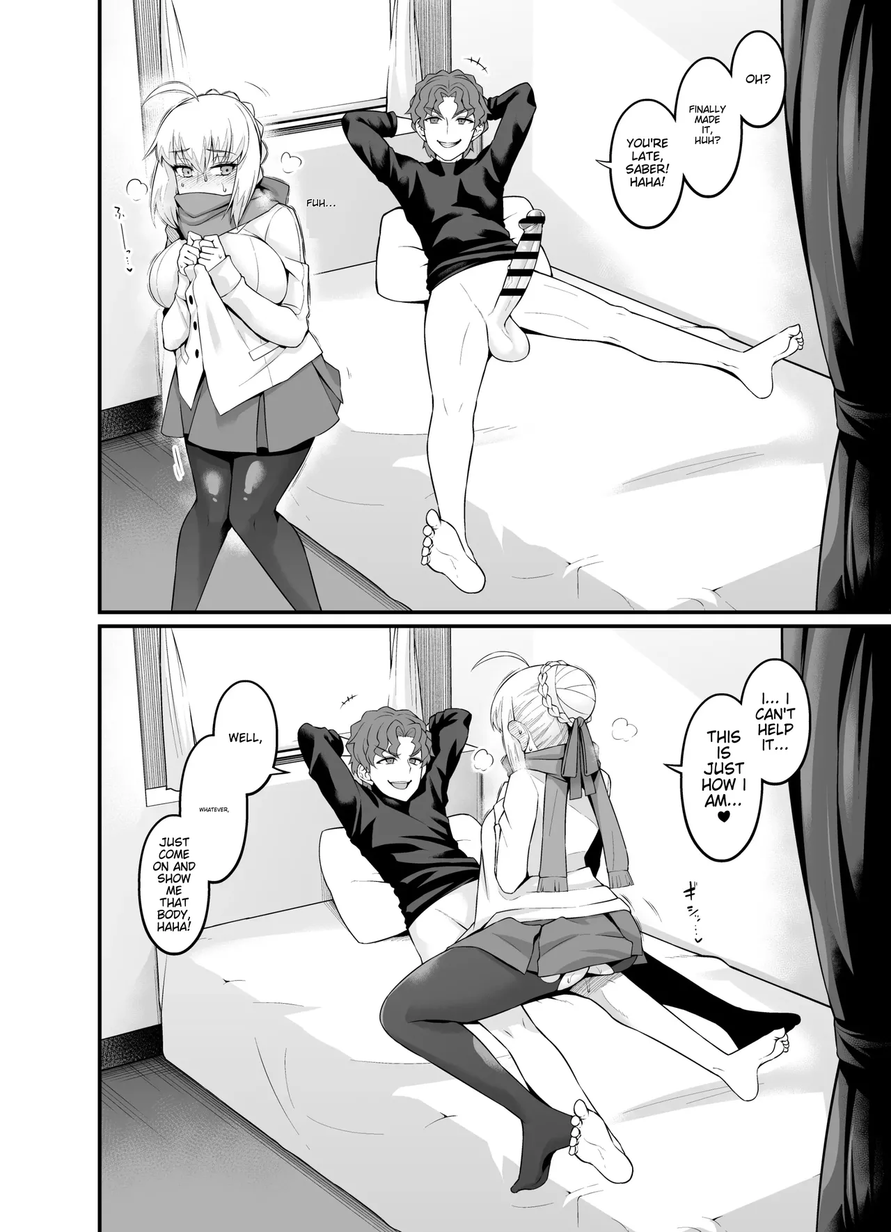 Saoyaku Shinji ga Saber-tachi to Yarimakuru Hon page 92