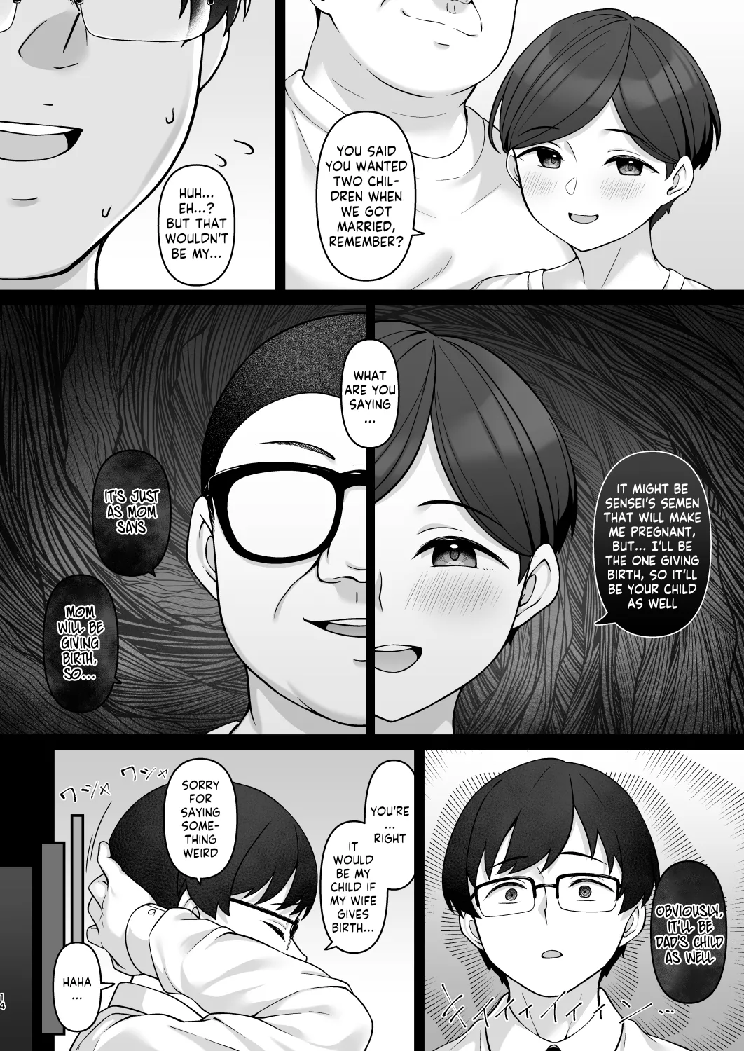 Sasaki-ke Saimin NTR Oyakodon 2 -Ninshin Shidou Hen- page 13