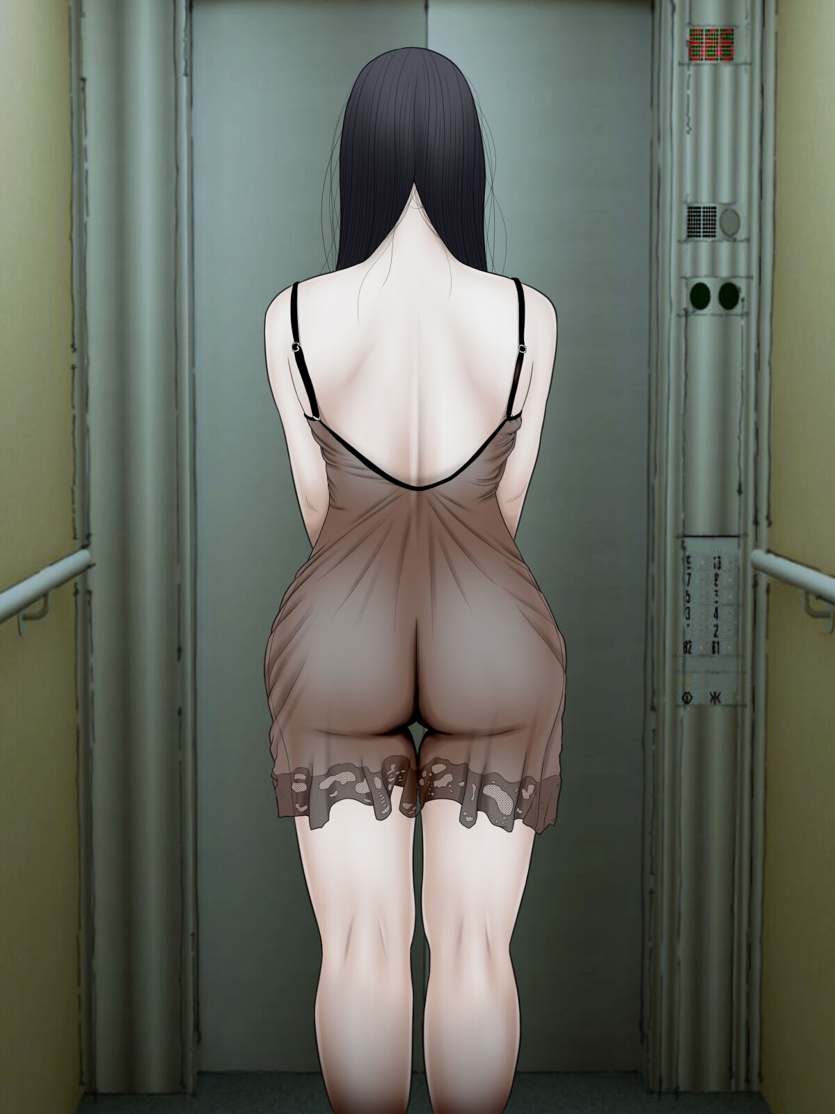 Saseko ~The Haunted Building That Seduces Men Into Being Useless~ page 9