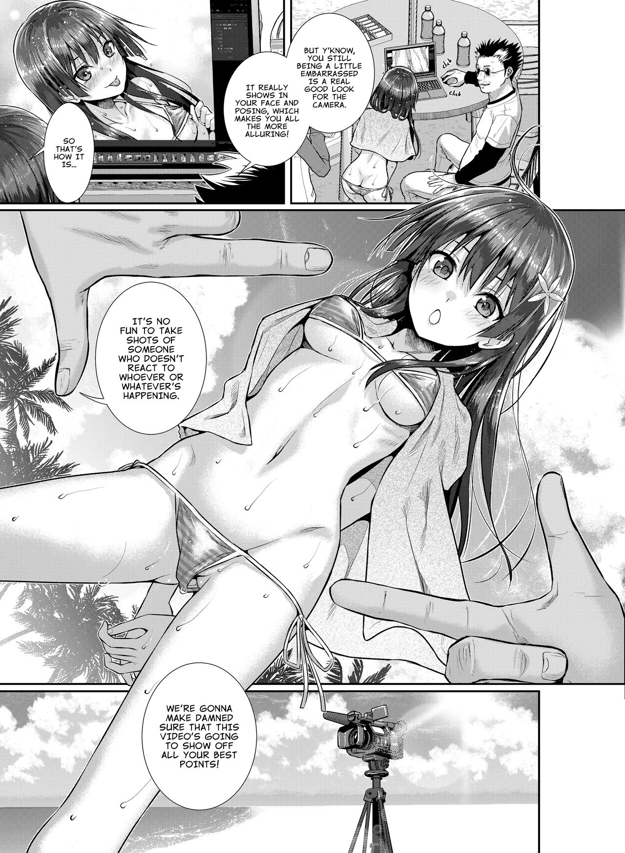 Saten-san; Video in Winter page 12