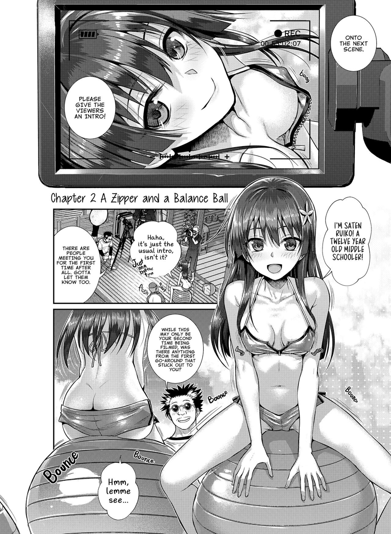 Saten-san; Video in Winter page 13