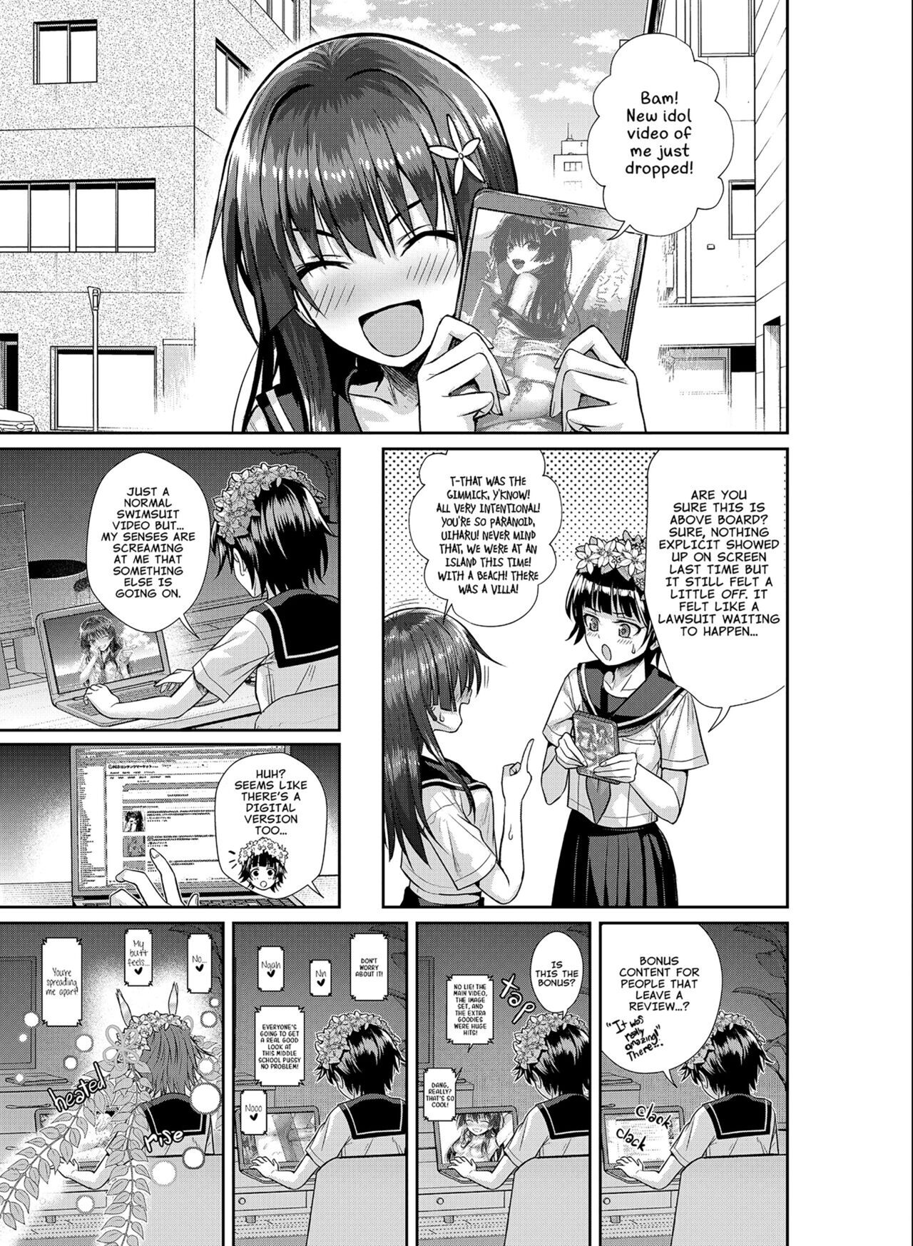Saten-san; Video in Winter page 33