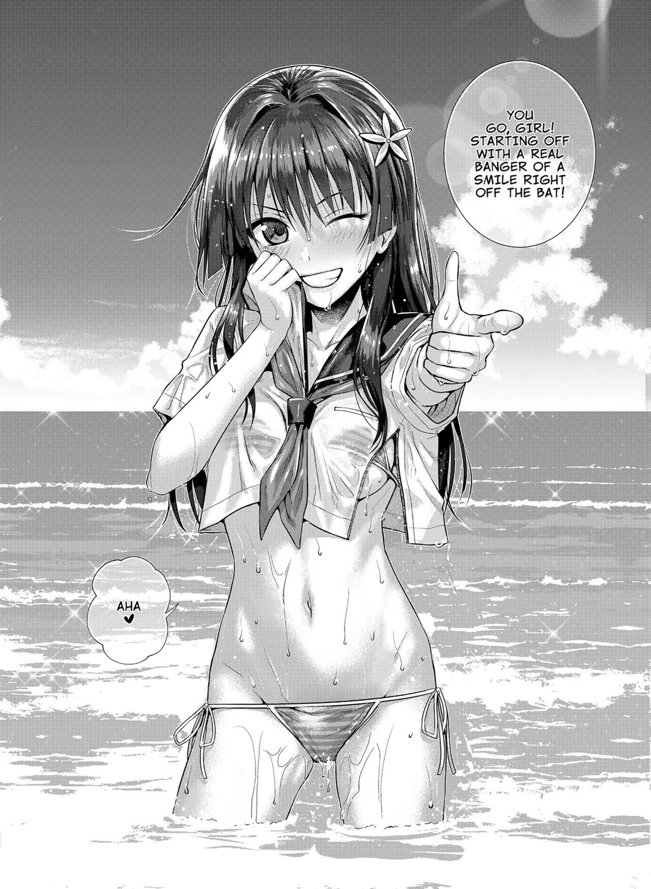 Saten-san; Video in Winter page 6