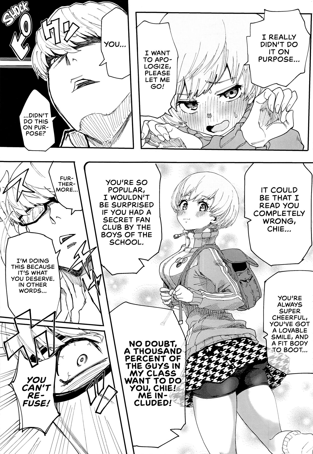 Satonaka Chie's Punishment - Test Study Edition page 10