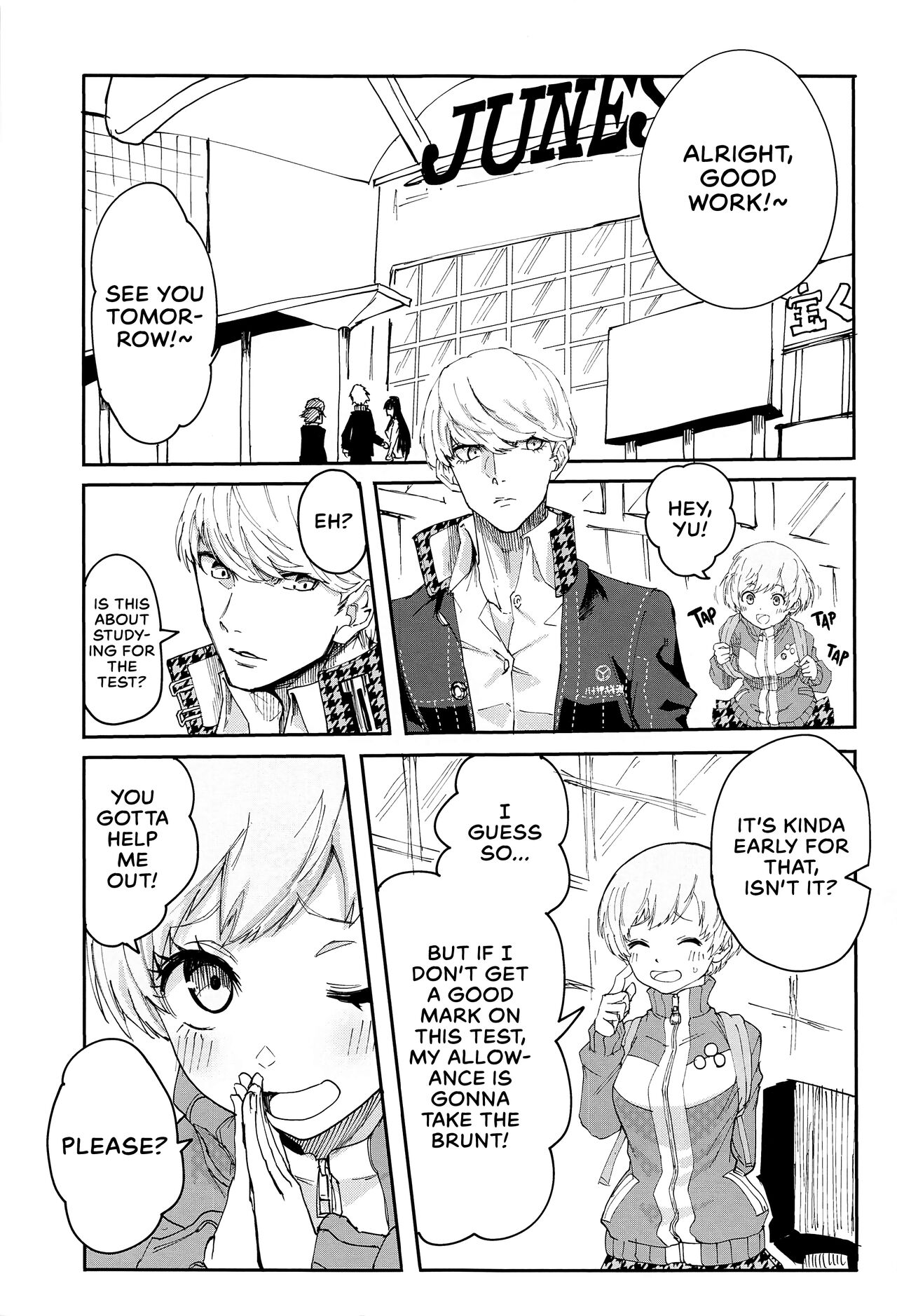 Satonaka Chie's Punishment - Test Study Edition page 2