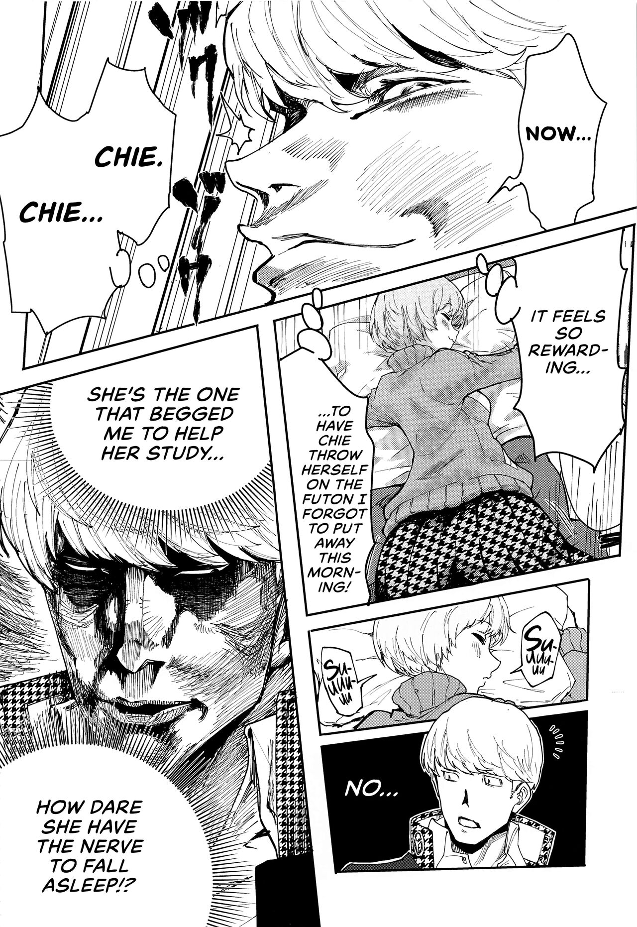 Satonaka Chie's Punishment - Test Study Edition page 5
