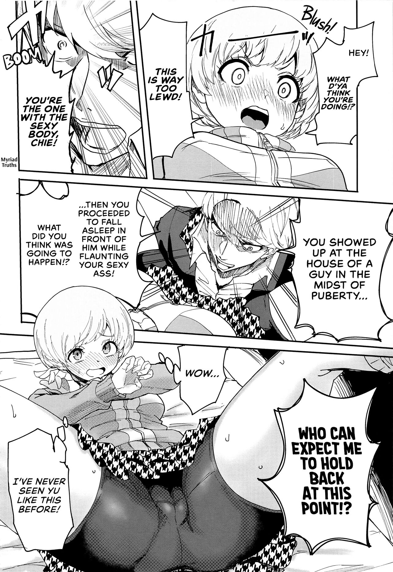Satonaka Chie's Punishment - Test Study Edition page 9