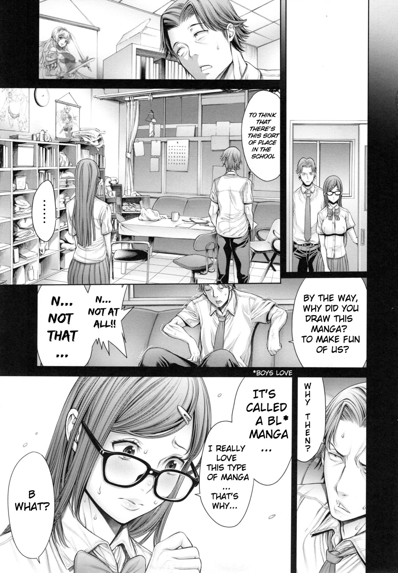 School Caste Prologue and Ch. 1-3 page 54