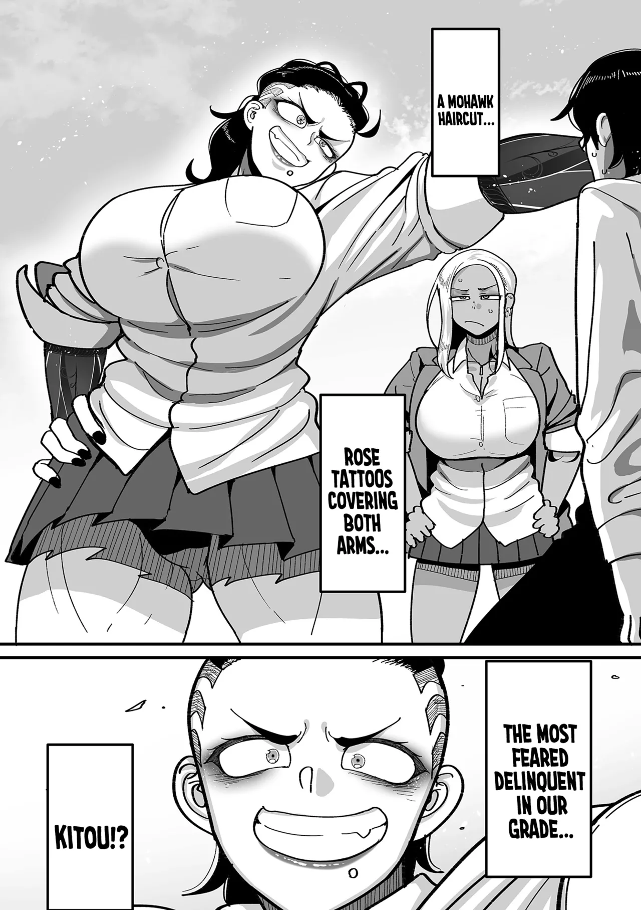 School Prostitution Journal (Comix) - Chapter 4: The Most Feared Delinquent, Kitou page 12