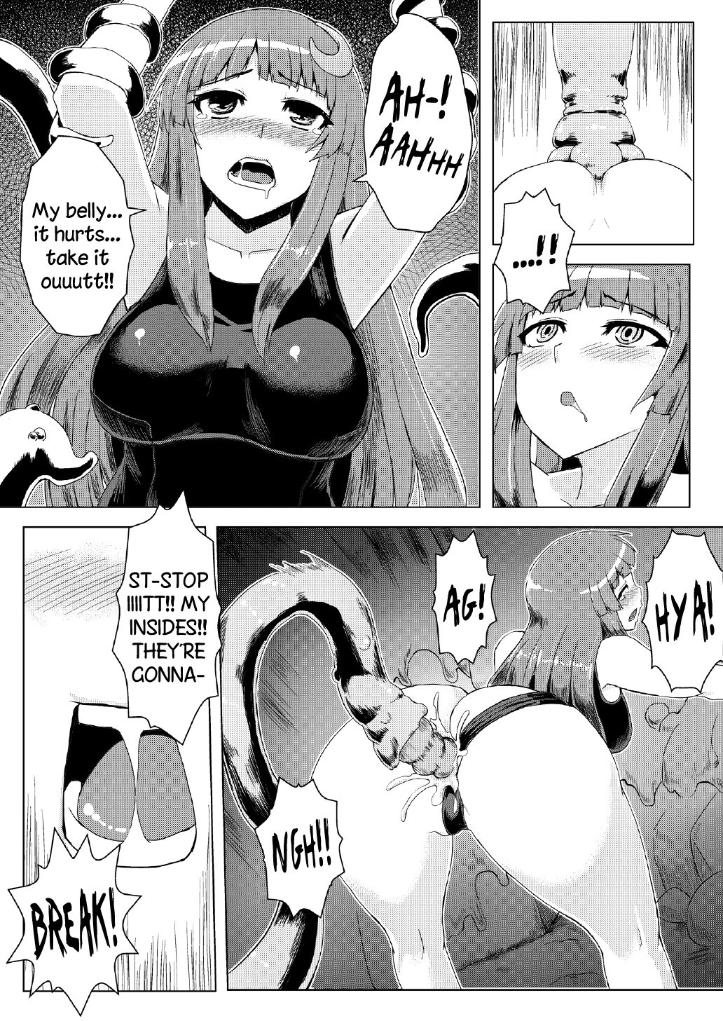 School Swimsuit Patchouli - Tentacle Hell page 15