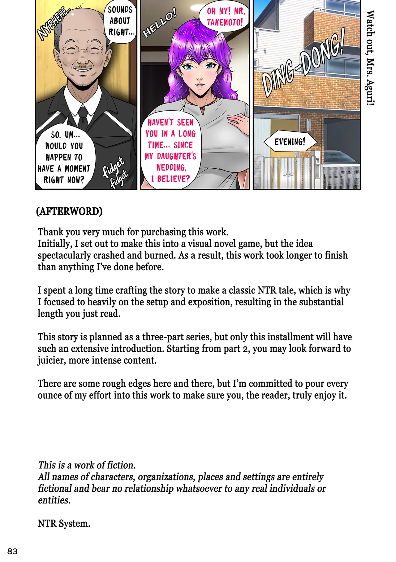 Seats To The Bride's Play - Front Row page 94