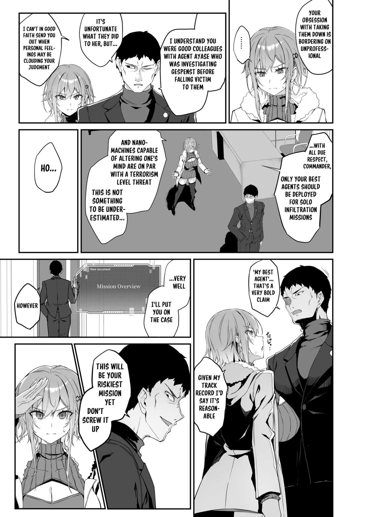 SECRET DEBRIEFING page 9
