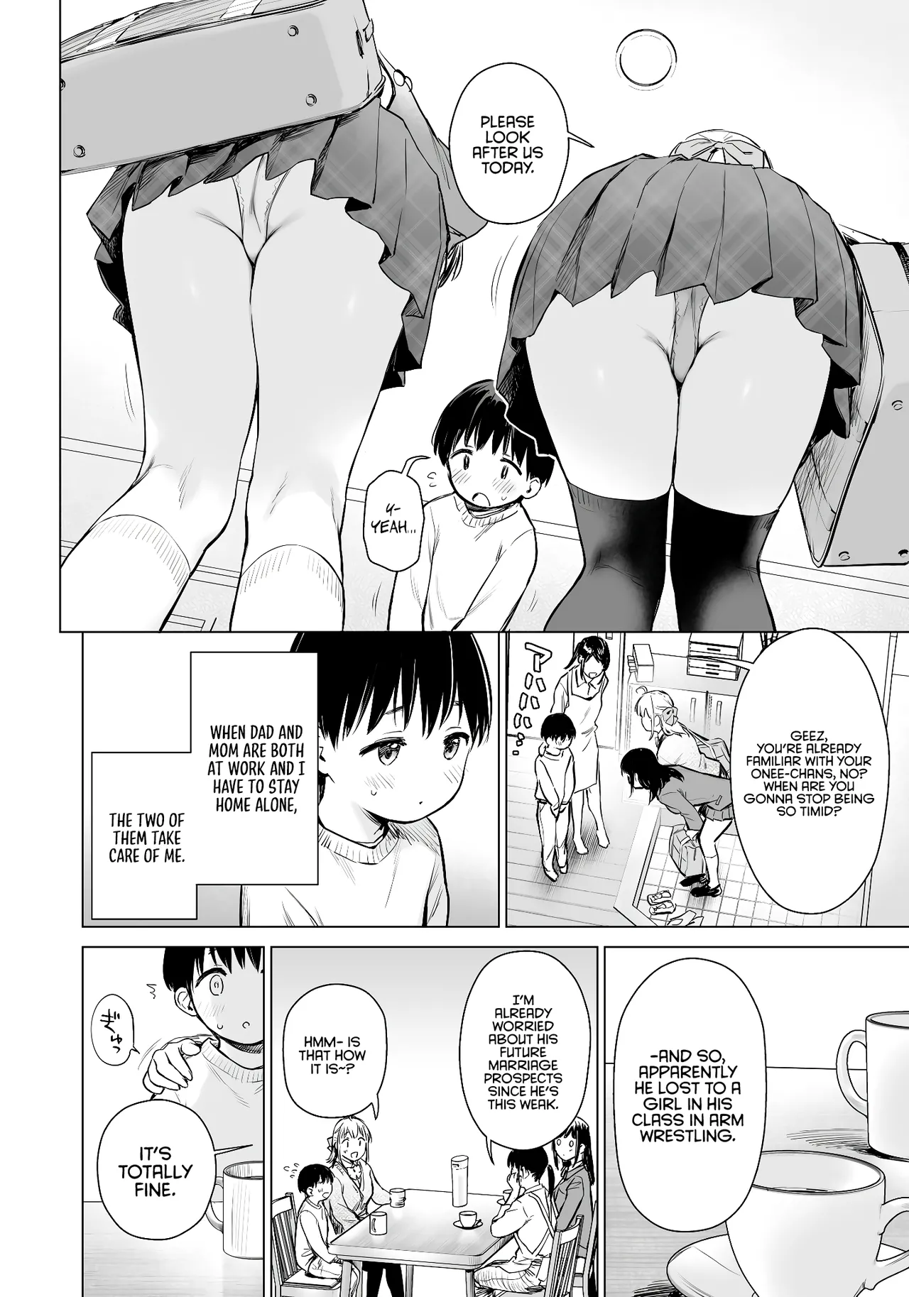 Secret Uniform ~I’ll try out my newly learned sexual experiences on my beautiful high school–aged cousin sisters at home and in a hotel~ page 3