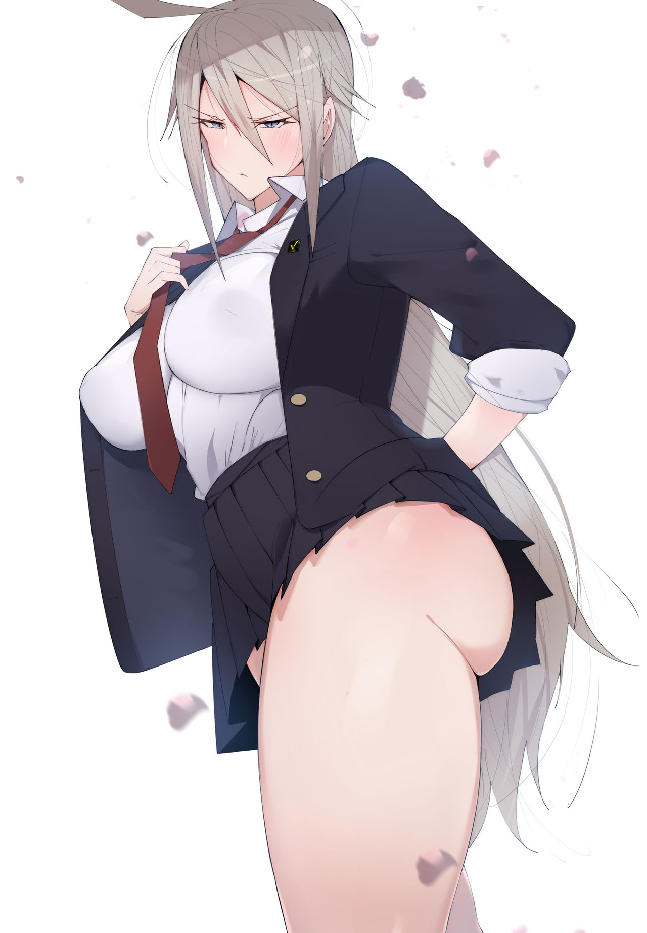 Seifuku Bishoujo 2gakki Ee!? Oshiri ni Koishiteru? Cheer Girl-chan to Dosukebe na Onnanoko-tachi dattee? page 28