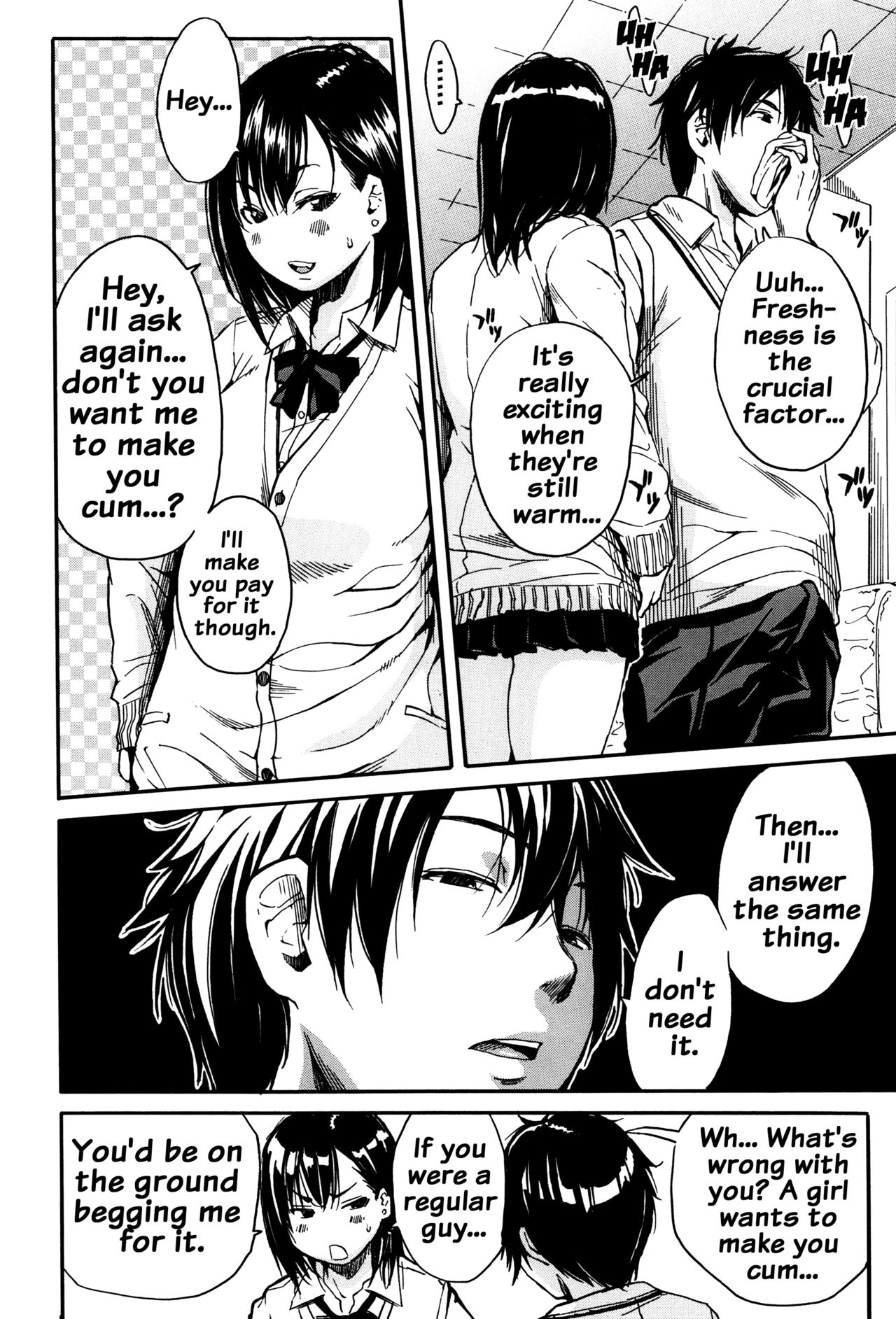 Seifuku no Oku no Kimochi Ii Toko page 150