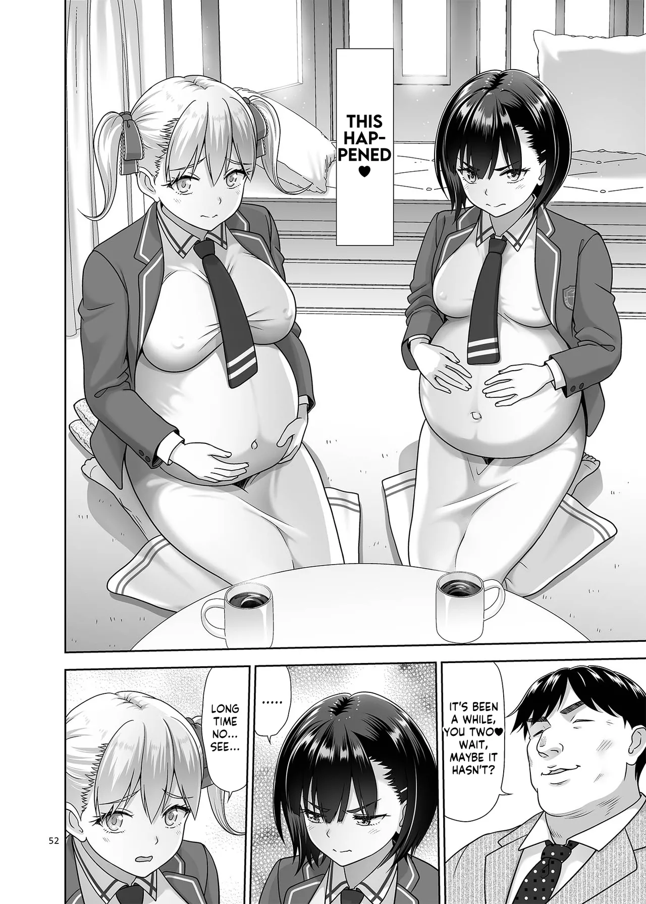 Seishidouin no Oshigoto Bangaihen Sukihoudai Yattetara Okkiku Natteta. + C105 Omake page 51