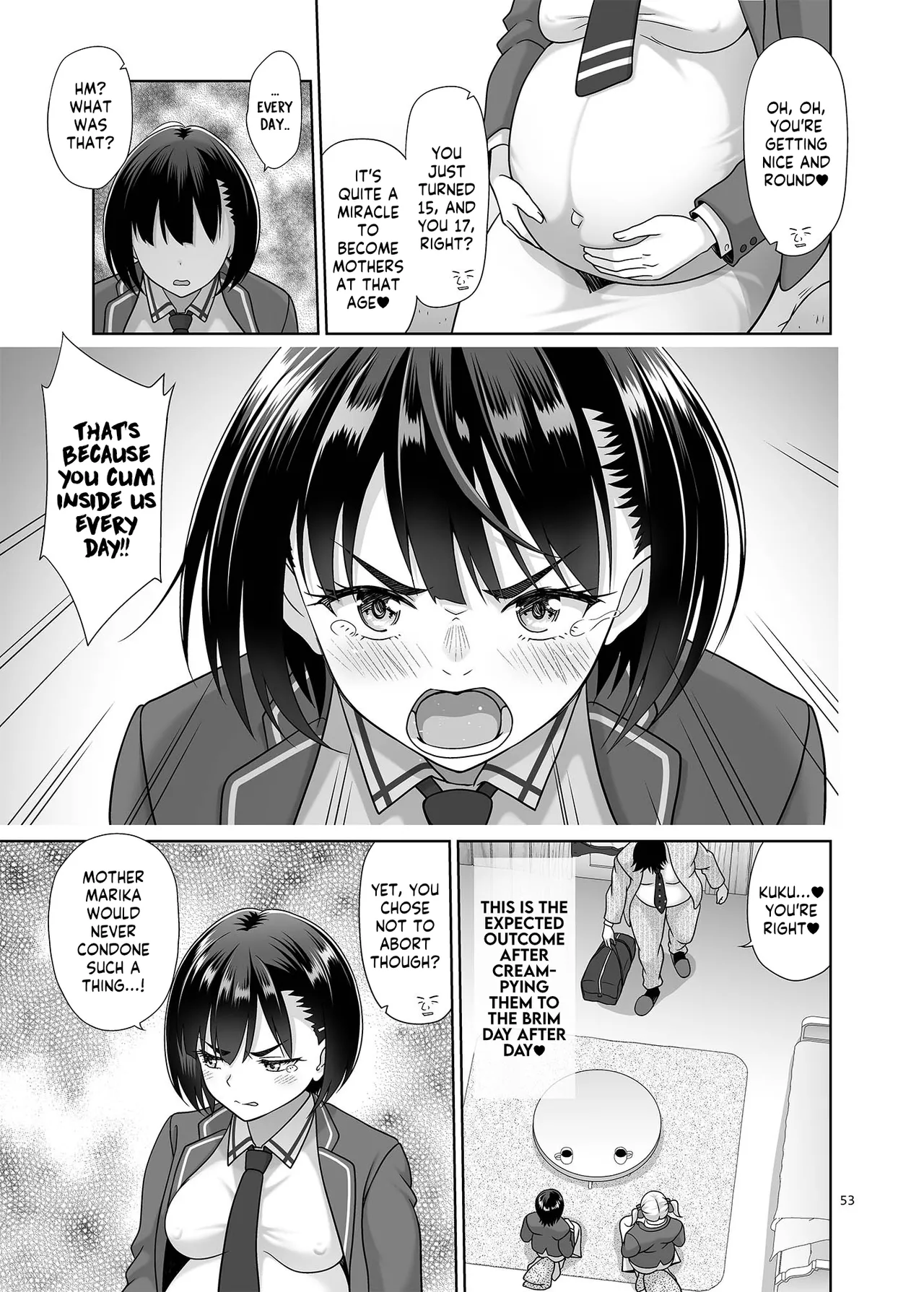 Seishidouin no Oshigoto Bangaihen Sukihoudai Yattetara Okkiku Natteta. + C105 Omake page 52